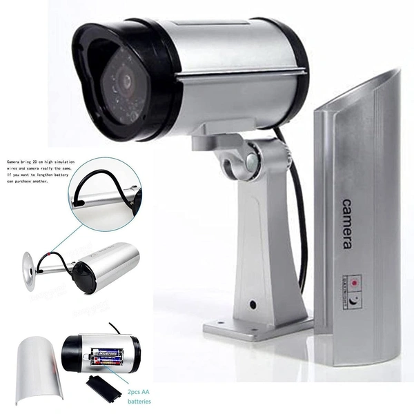 1481 WIRELESS SECURITY CCTV FALSE OUTDOOR FAKE DUMMY PIECE IR CAMERA