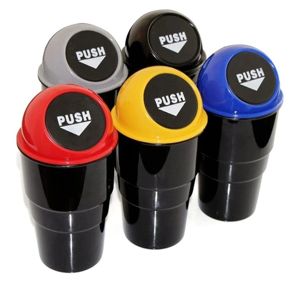 1738 MINI CAR TRASH BIN CAN HOLDER DUSTBIN