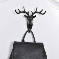 1743 DEER HEAD SELF ADHESIVE WALL DOOR HOOK HANGER