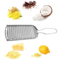 2016_STAINLESS STEEL GRATER NUTMEG CHEESE CITRUS ZEST ZESTER GRATER