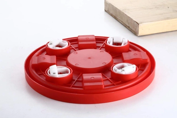 2112 GAS CYLINDER TROLLEY STAND WITH MOVABLE WHEELS