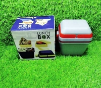 2144 AIRTIGHT LUNCH BOX WITH HANDLE & PUSH LOCK