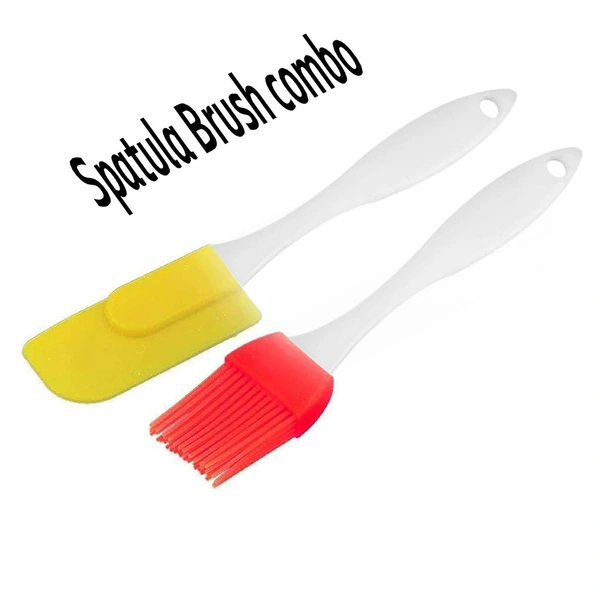 2170 SPATULA AND PASTRY BRUSH FOR CAKE DECORATION