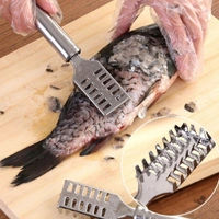 2194 FISH SCALE REMOVER SCRAPER STAINLESS STEEL