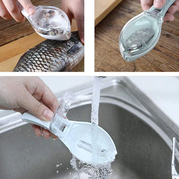 2195 FISH SCALE SCRAPER With Box