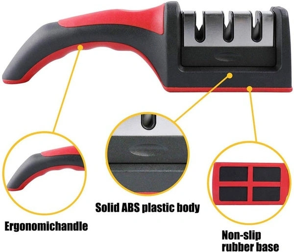 2306 MANUAL KNIFE SHARPENER 3 STAGE