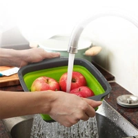 2380 PLASTIC FOLDING BASKET/STRAINER FOR KITCHEN