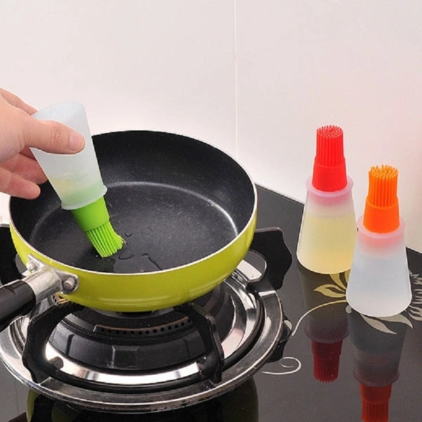 2434 BASTING BRUSH SET SILICONE PASTRY BRUSH