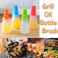 2434 BASTING BRUSH SET SILICONE PASTRY BRUSH