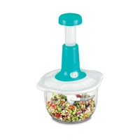 2464 HAND PRESS FRUITS AND VEGETABLE 2 IN 1 PUSH CHOPPER