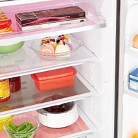 2472 Fridge Multipurpose Mat Plastic Flexible Mat | Anti-Slip Refrigerator Mat | Drawer Mat/ Place mat Set / Fridge Mat ( Set of 6 )
