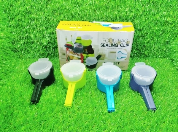2558 PORTABLE SEAL POUR FOOD STORAGE BAG CLIP SNACK SEALING CLIP