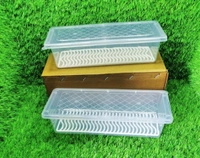 2628 FOOD STORAGE CONTAINER WITH REMOVABLE DRAIN PLATE AND LID 1500 ML (PACK OF 2PC)
