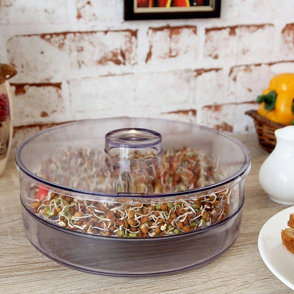 2648A 2 LAYER SPROUT MAKER FOR MAKING SPROUTS IN ALL HOUSEHOLD PLACES.