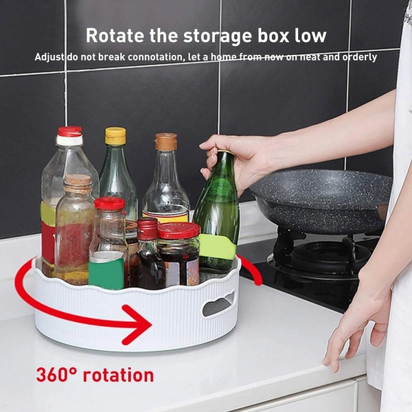 2840 360° ROTATING ORGANIZER TRAY MULTI- FUNCTION ROTATING TRAY