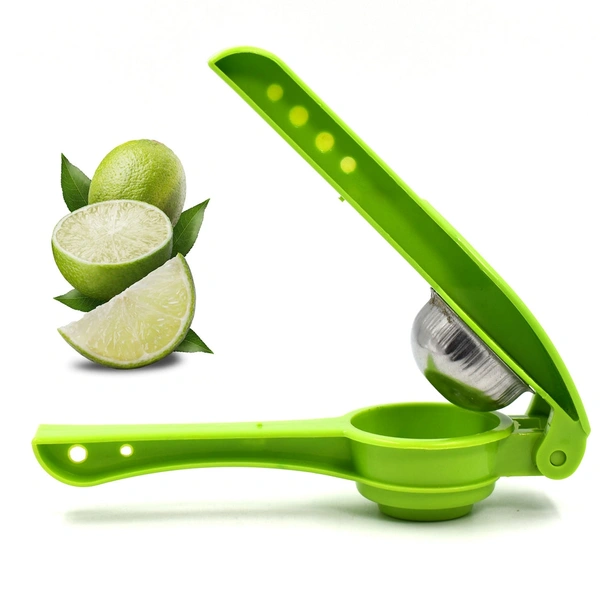 2856 PLASTIC LEMON SQUEEZER CUM OPENER 2 IN 1 LEMON SQUEEZER