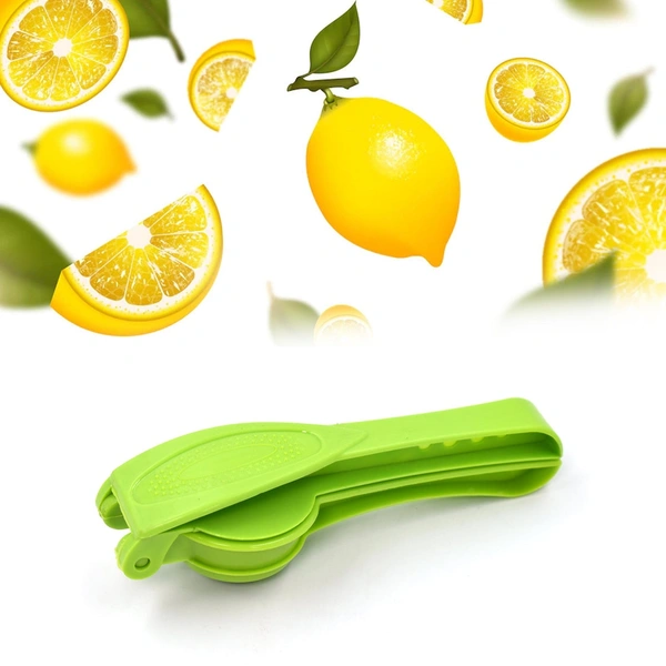 2856 PLASTIC LEMON SQUEEZER CUM OPENER 2 IN 1 LEMON SQUEEZER