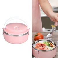 2874 MULTI LAYER STAINLESS STEEL HOT LUNCH BOX (1 LAYER)