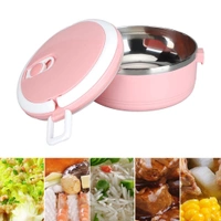 2874 MULTI LAYER STAINLESS STEEL HOT LUNCH BOX (1 LAYER)