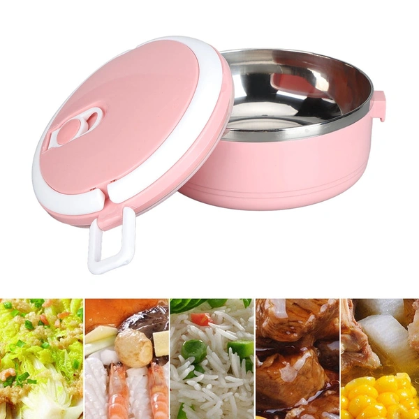2874 MULTI LAYER STAINLESS STEEL HOT LUNCH BOX (1 LAYER)