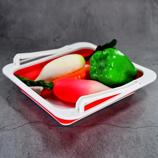 2907 REFRIGERATOR FOLDING STORAGE BOX FRIDGE STORAGE BASKET