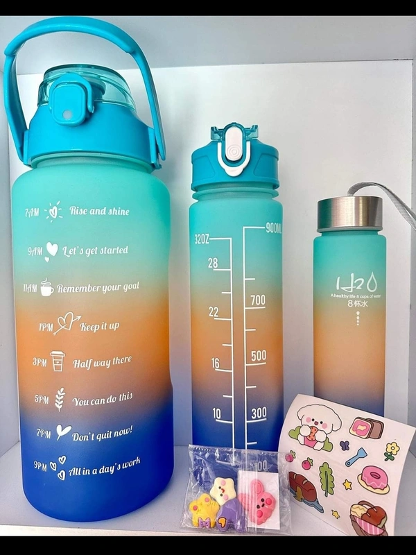 3 PCS SET Motivational  Bottle
