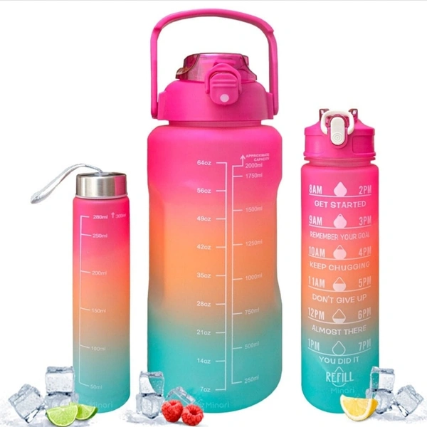 3 PCS SET Motivational  Bottle