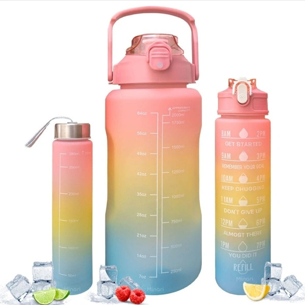 3 PCS SET Motivational  Bottle