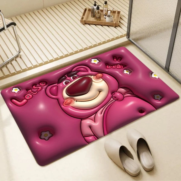 3d Cartoon  Water Absorption Mat