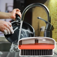 4030 PLASTIC WET AND DRY BRUSH FOR HOME (MULTICOLOR, 3 UNITS)