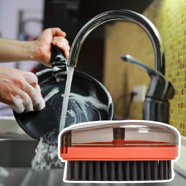 4030 PLASTIC WET AND DRY BRUSH FOR HOME (MULTICOLOR, 3 UNITS)