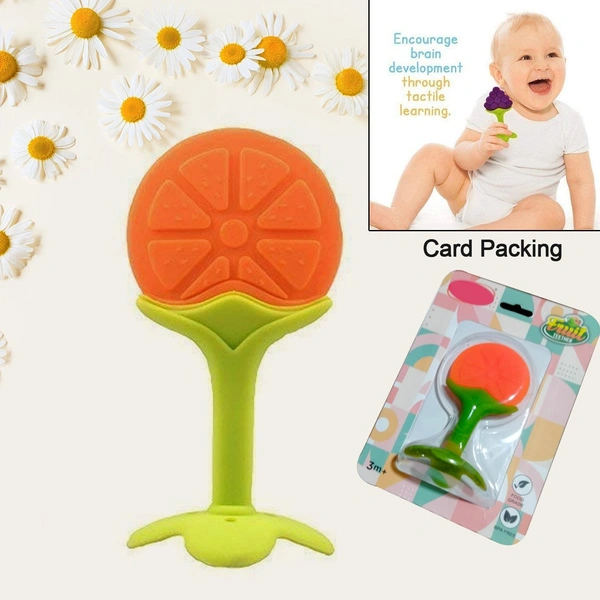 4490 SILICONE FRUIT SHAPE TEETHER TOY FOOD GRADE SILICON