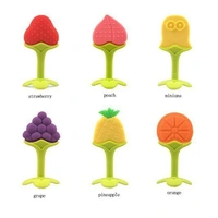 4490 SILICONE FRUIT SHAPE TEETHER TOY FOOD GRADE SILICON