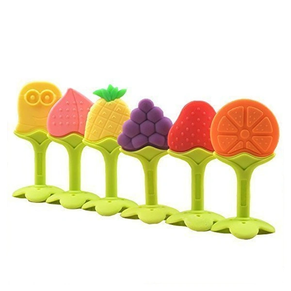 4490 SILICONE FRUIT SHAPE TEETHER TOY FOOD GRADE SILICON
