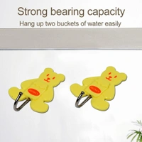 4498 TEDDY BEAR STRONG ADHESIVE HOOK WALL
