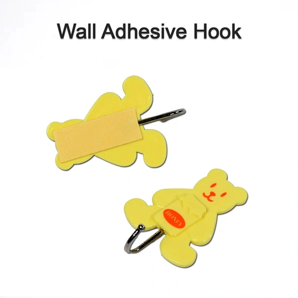 4498 TEDDY BEAR STRONG ADHESIVE HOOK WALL