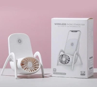 4814 PORTABLE MOBILE PHONE HOLDER FAN PERSONAL FAN MULTI- FUNCTION FAN HANDHELD CHARGING FAN