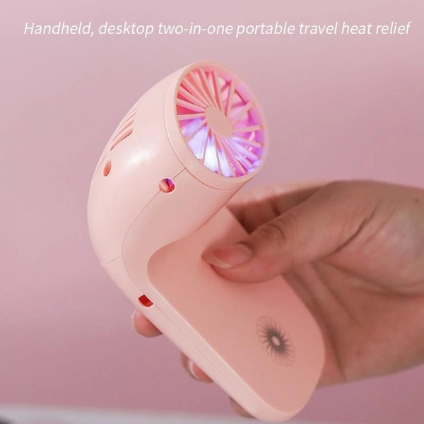 4814 PORTABLE MOBILE PHONE HOLDER FAN PERSONAL FAN MULTI- FUNCTION FAN HANDHELD CHARGING FAN