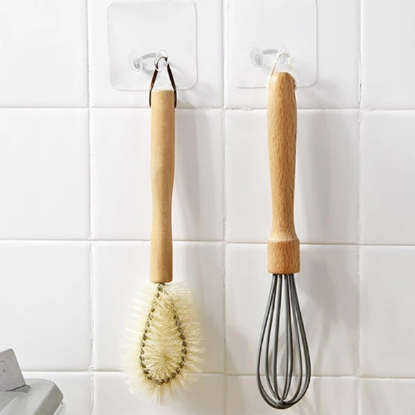 4861 TRANSPARENT MULTI-FUNCTION WALL STORAGE HOOKS