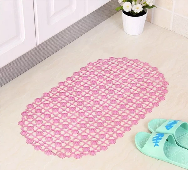 4933 NONSLIP SOFT RUBBER BATH MAT FOR BATHTUB AND SHOWER
