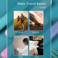 4994 GREY SQUARE SHAPE CAPSULE TRAVEL TOOTHBRUSH TOOTHPASTE CASE HOLDER