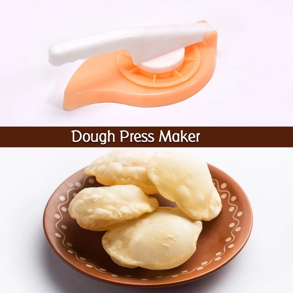 5215 PURI CHAPATI PRESS MACHINE PLASTIC FOR KITCHEN USE ( 1 PCS )