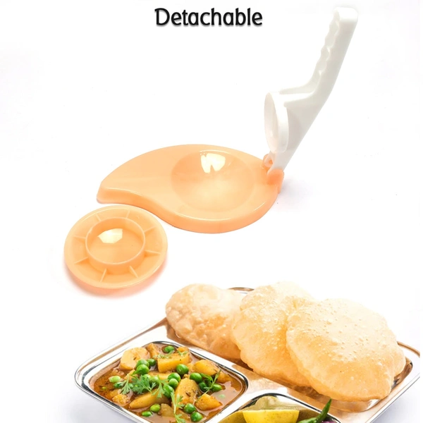 5215 PURI CHAPATI PRESS MACHINE PLASTIC FOR KITCHEN USE ( 1 PCS )
