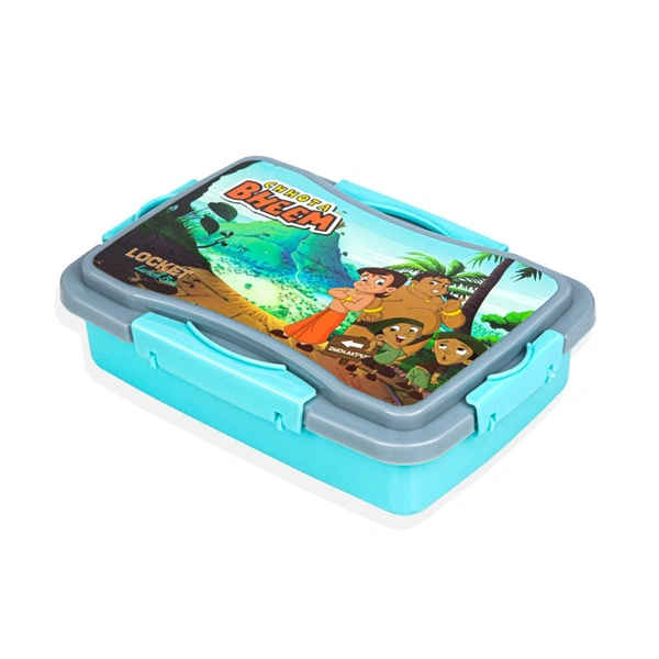 5318 LOCKET LUNCH BOX PLASTIC HIGH QUALITY BOX FOR KIDS SCHOOL