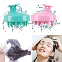 6099 HAIR SCALP ADJUSTABLE MASSAGER SHAMPOO BRUSH,SCALP SHAMPOO BRUSH