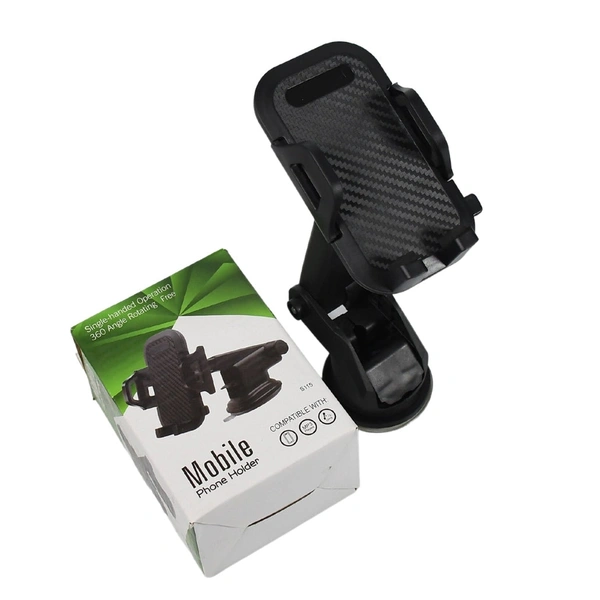 6100 MOBILE PHONE HOLDER FOR CAR MOBILE PHONE HOLDER DASHBOARD WINDSCREEN 3 IN 1 SMARTPHONE HOLDER CAR