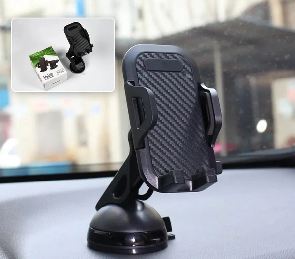 6100 MOBILE PHONE HOLDER FOR CAR MOBILE PHONE HOLDER DASHBOARD WINDSCREEN 3 IN 1 SMARTPHONE HOLDER CAR