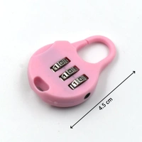 6108 3 DIGIT ZIPPER LOCK