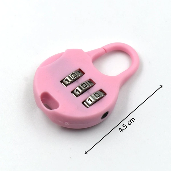 6108 3 DIGIT ZIPPER LOCK