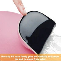 6176 Comfortable Silicone Mouse Pad with Jel Mouse Pad For All type Multiuse Mouse Pad